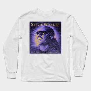 Album Stevie Wonder Neon Purple Long Sleeve T-Shirt